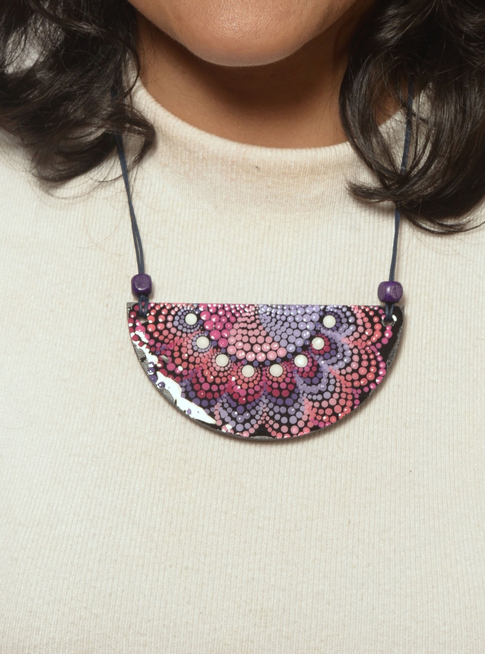 Eesha Mandala Pendant & Earrings set