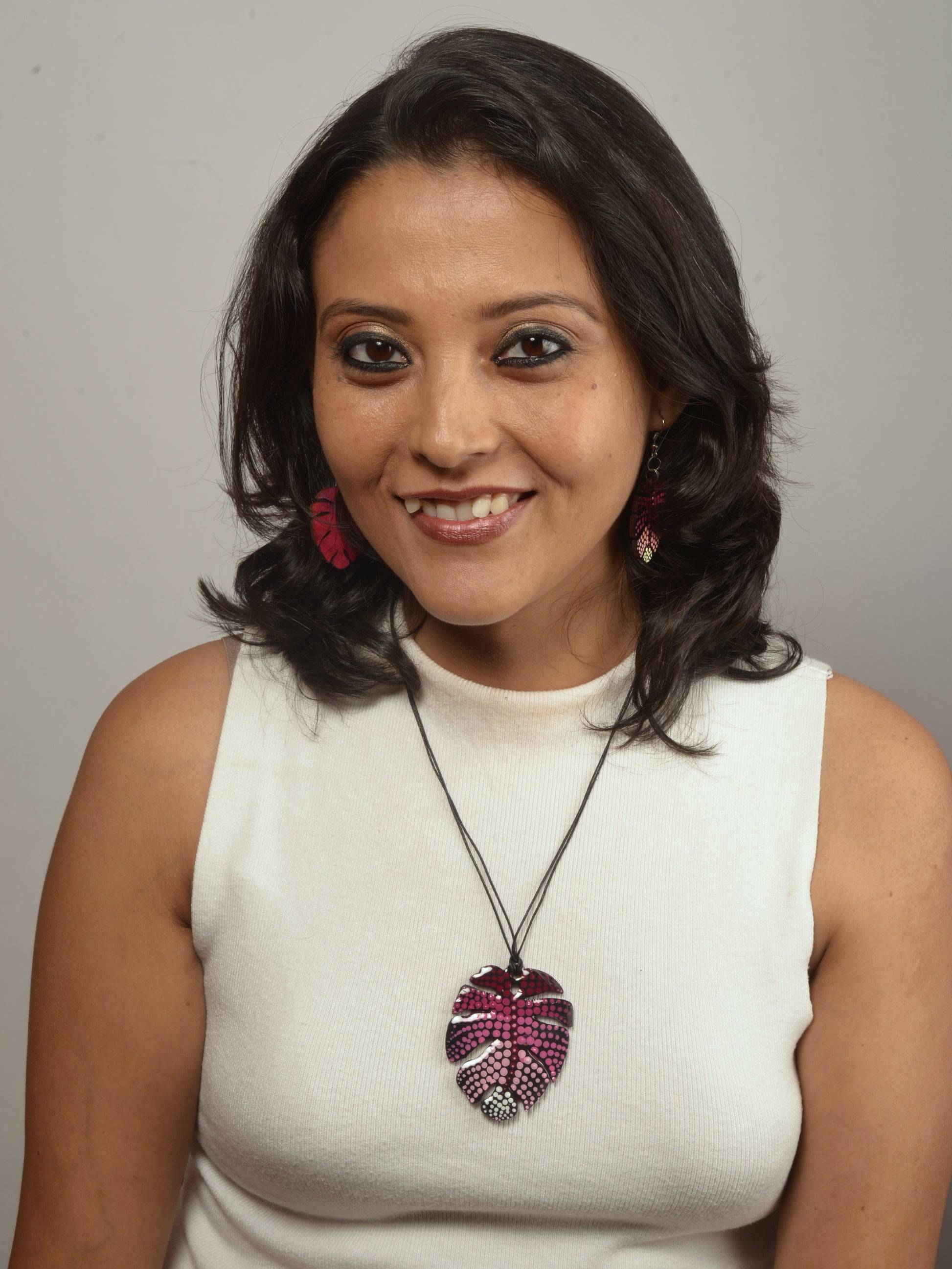 Liya Mandala Pendant & Earrings set