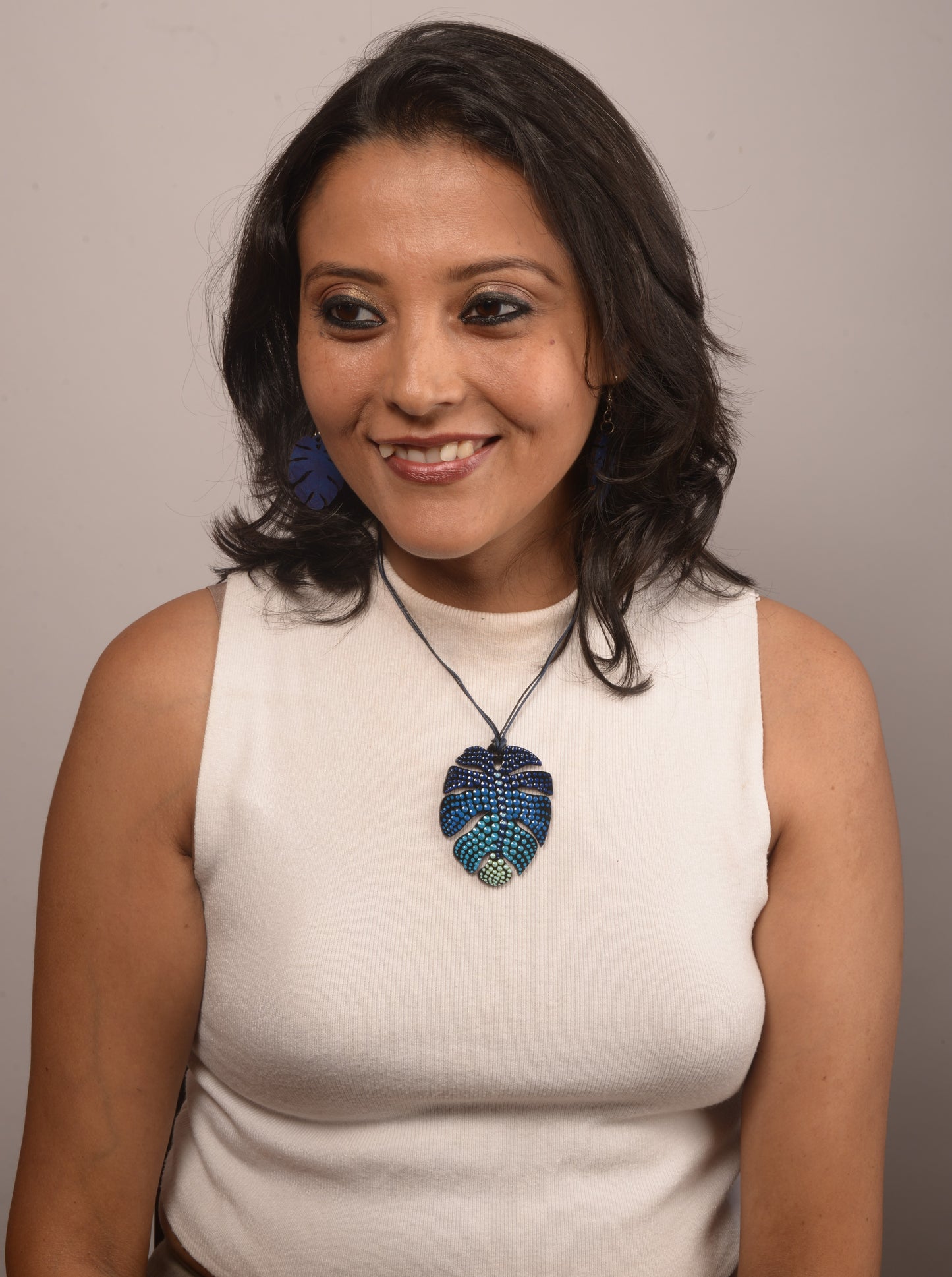 Imara Mandala Pendant & Earrings set