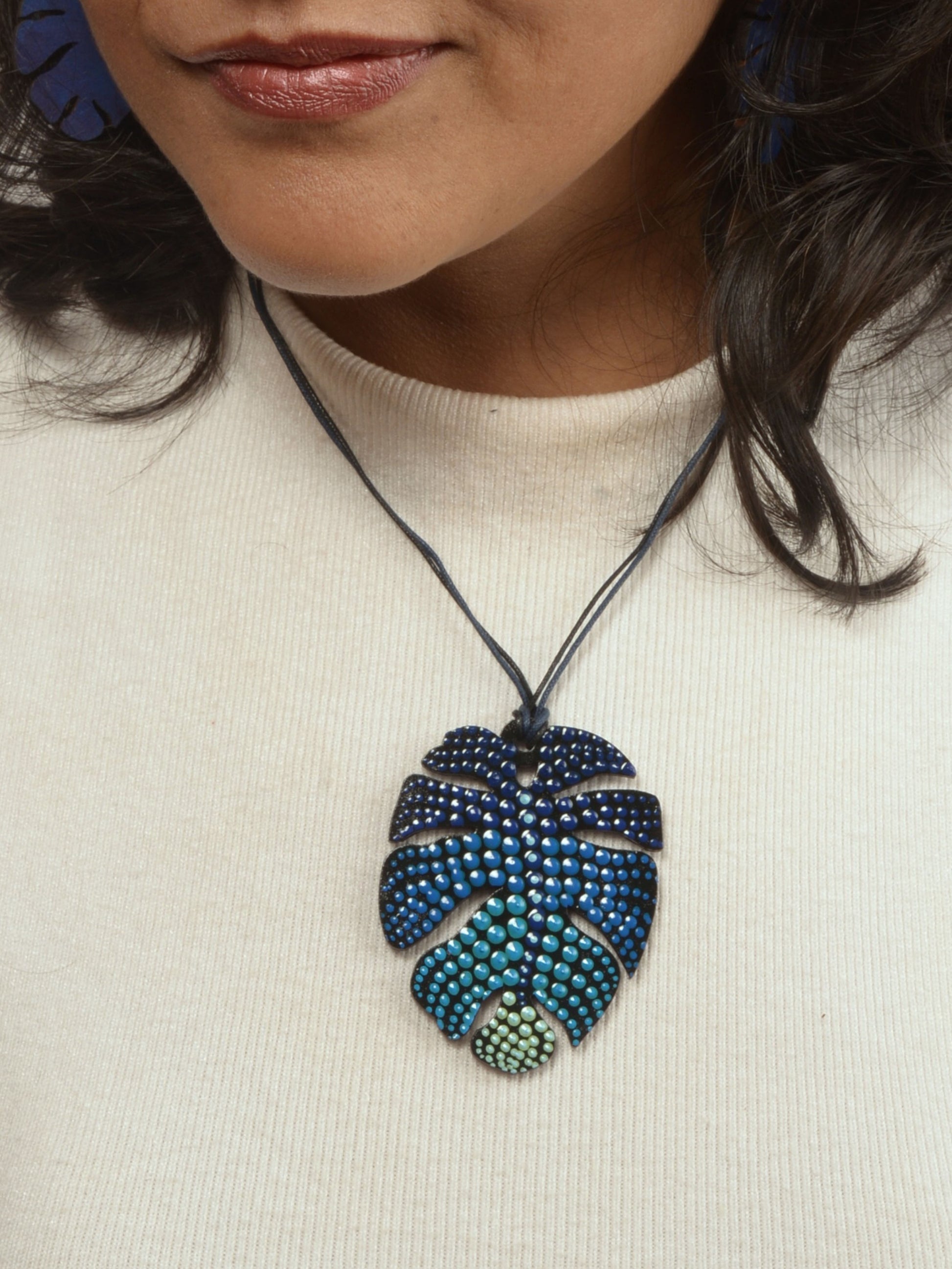 Imara Mandala Pendant & Earrings set