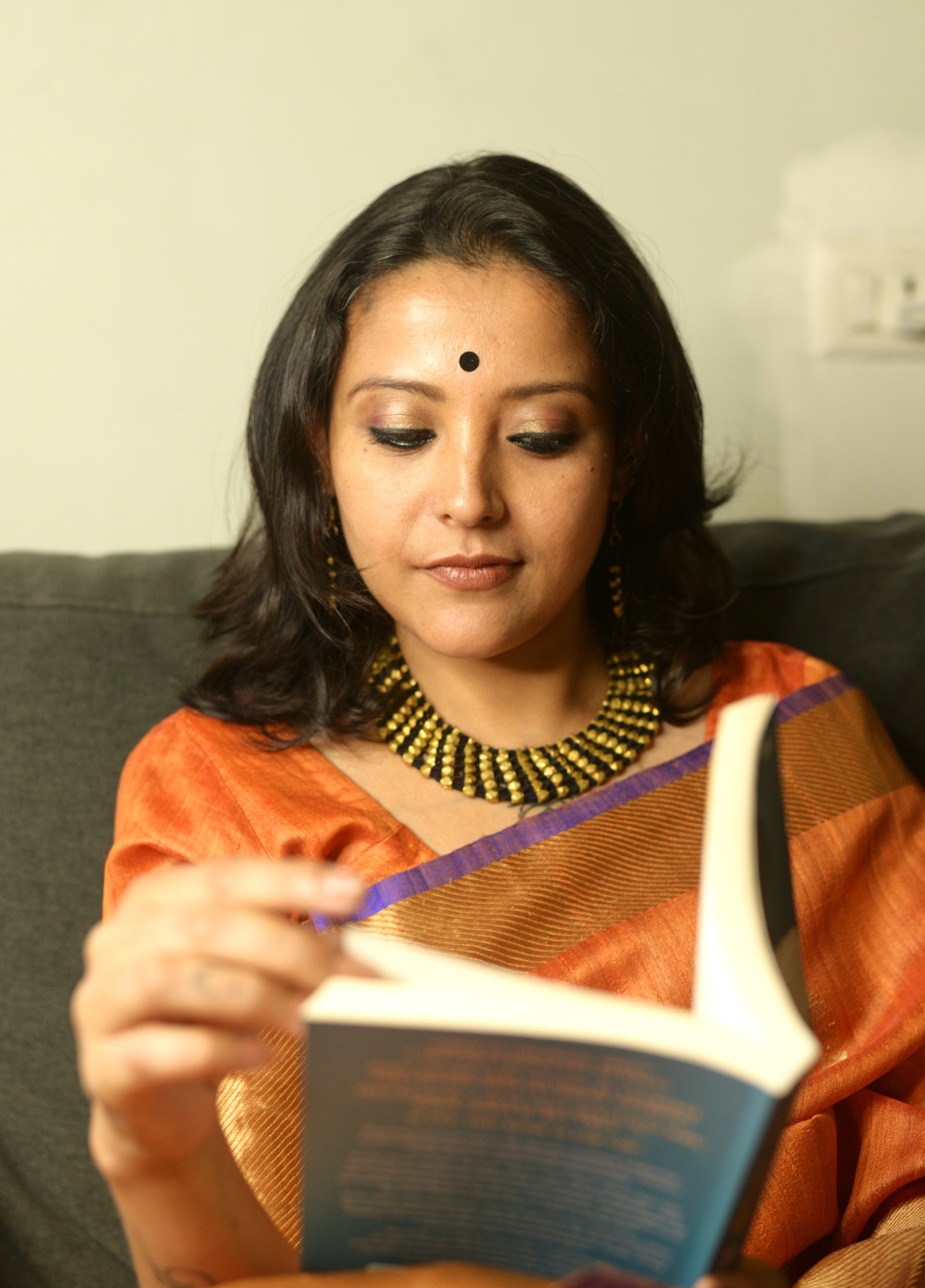 Radha Dokra Jewellery Necklace & Earrings set