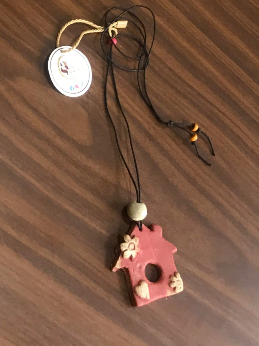 Zina Ceramic Necklace
