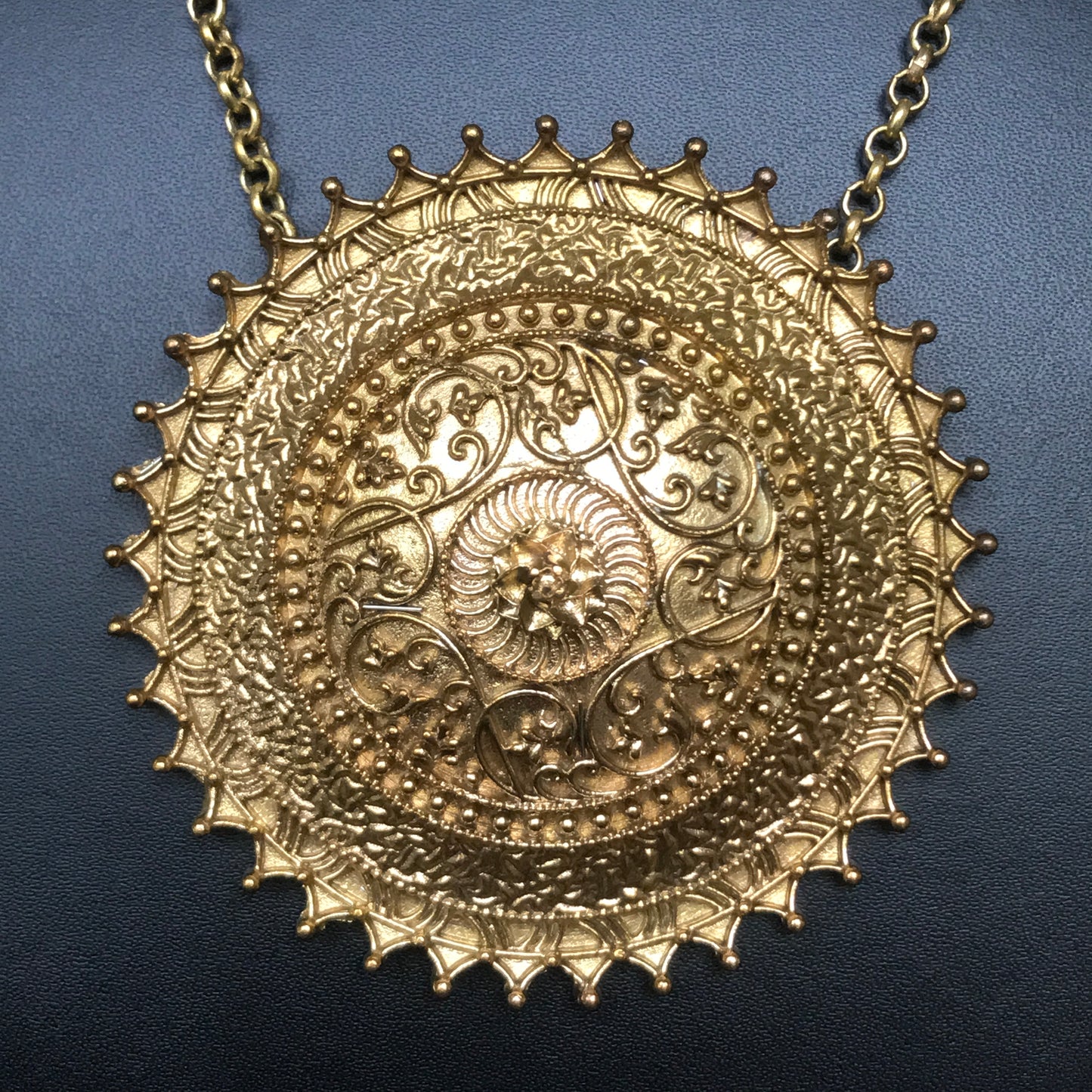 Shuchi Brass Pendant