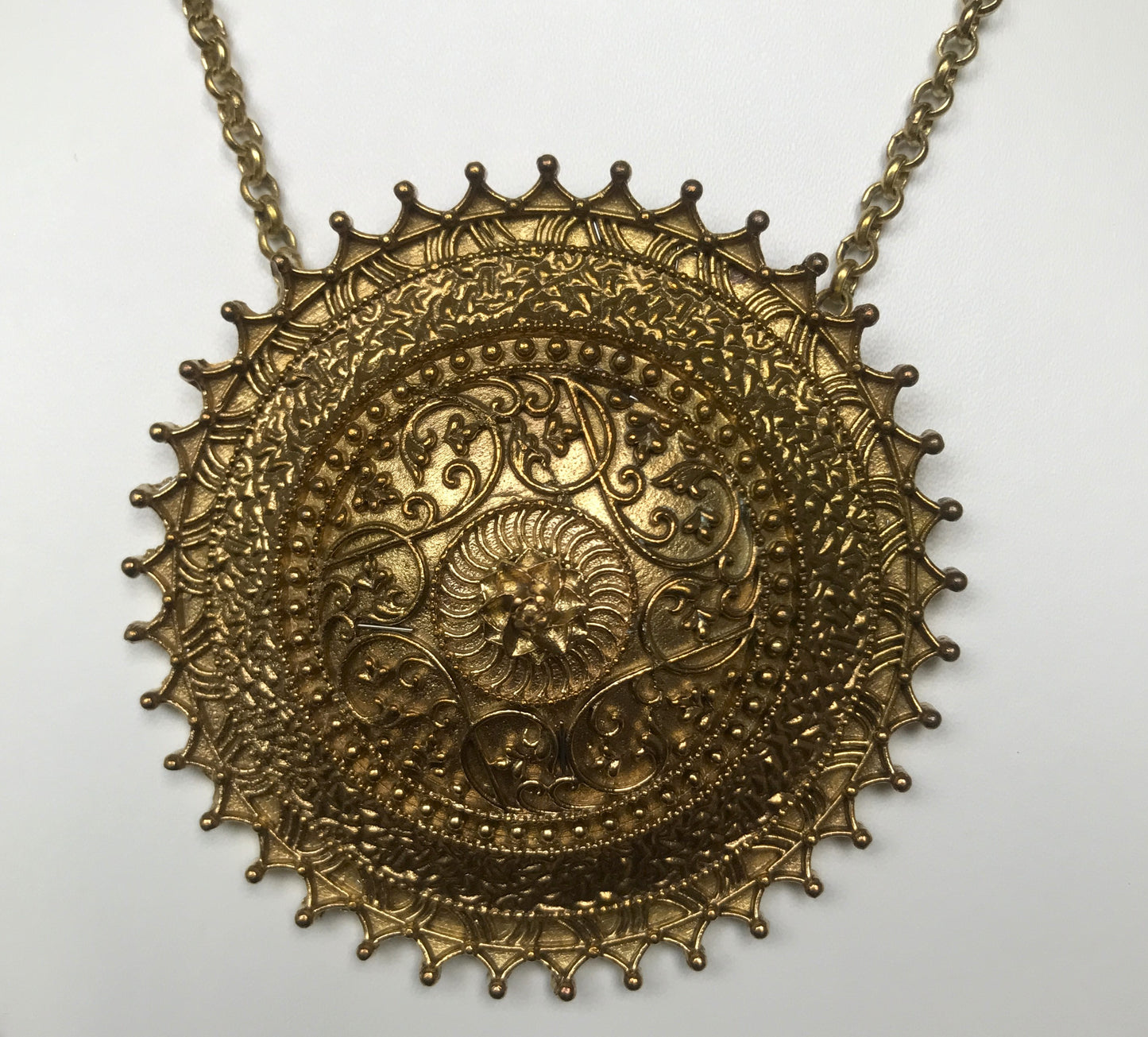 Shuchi Brass Pendant