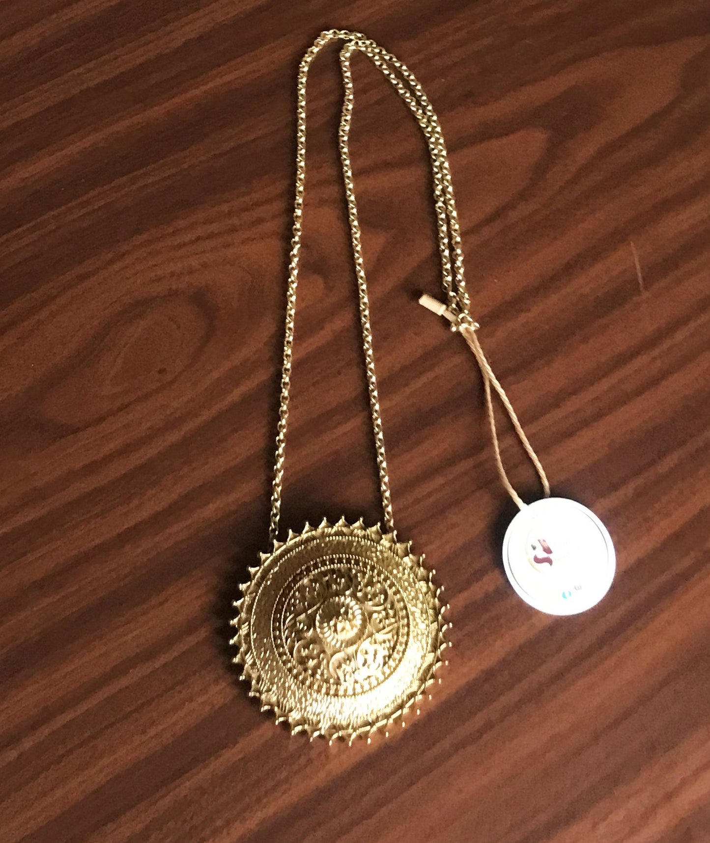 Shuchi Brass Pendant