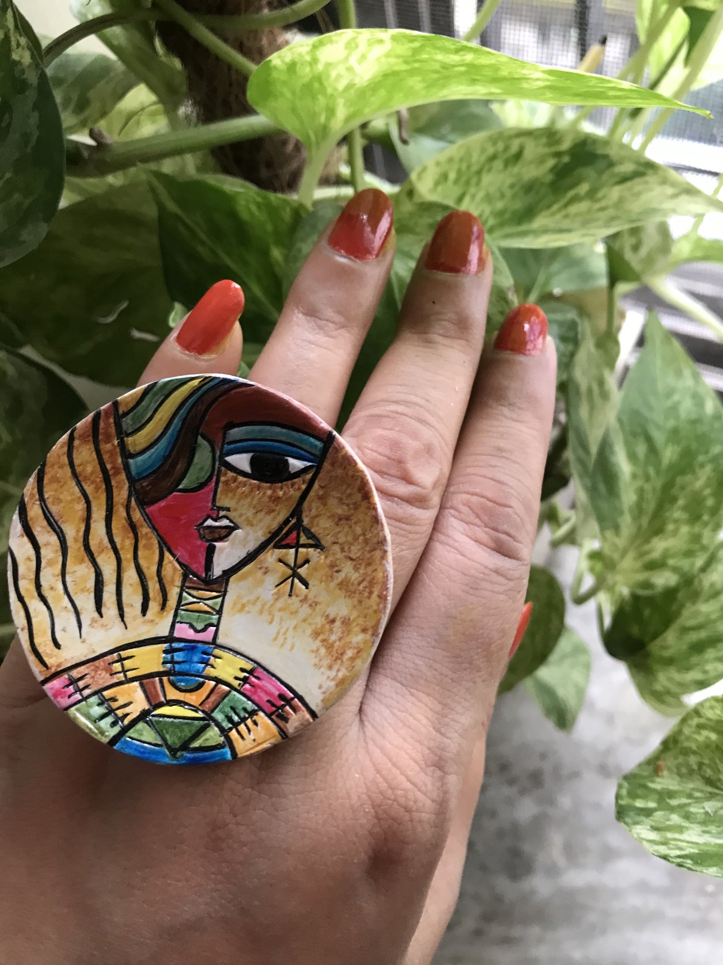 Tanisi Clay Finger Ring