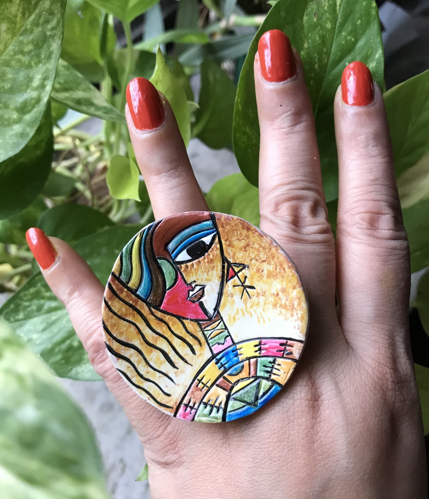 Tanisi Clay Finger Ring