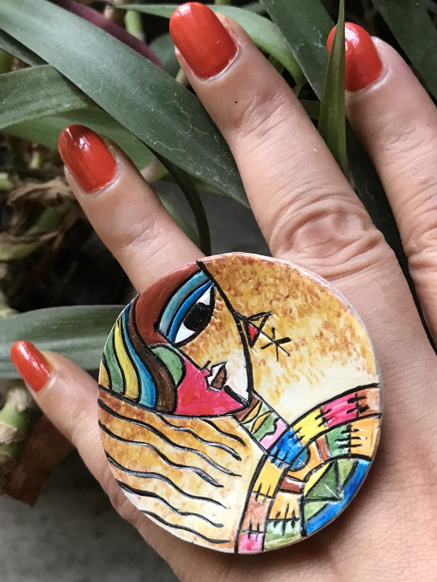 Tanisi Clay Finger Ring