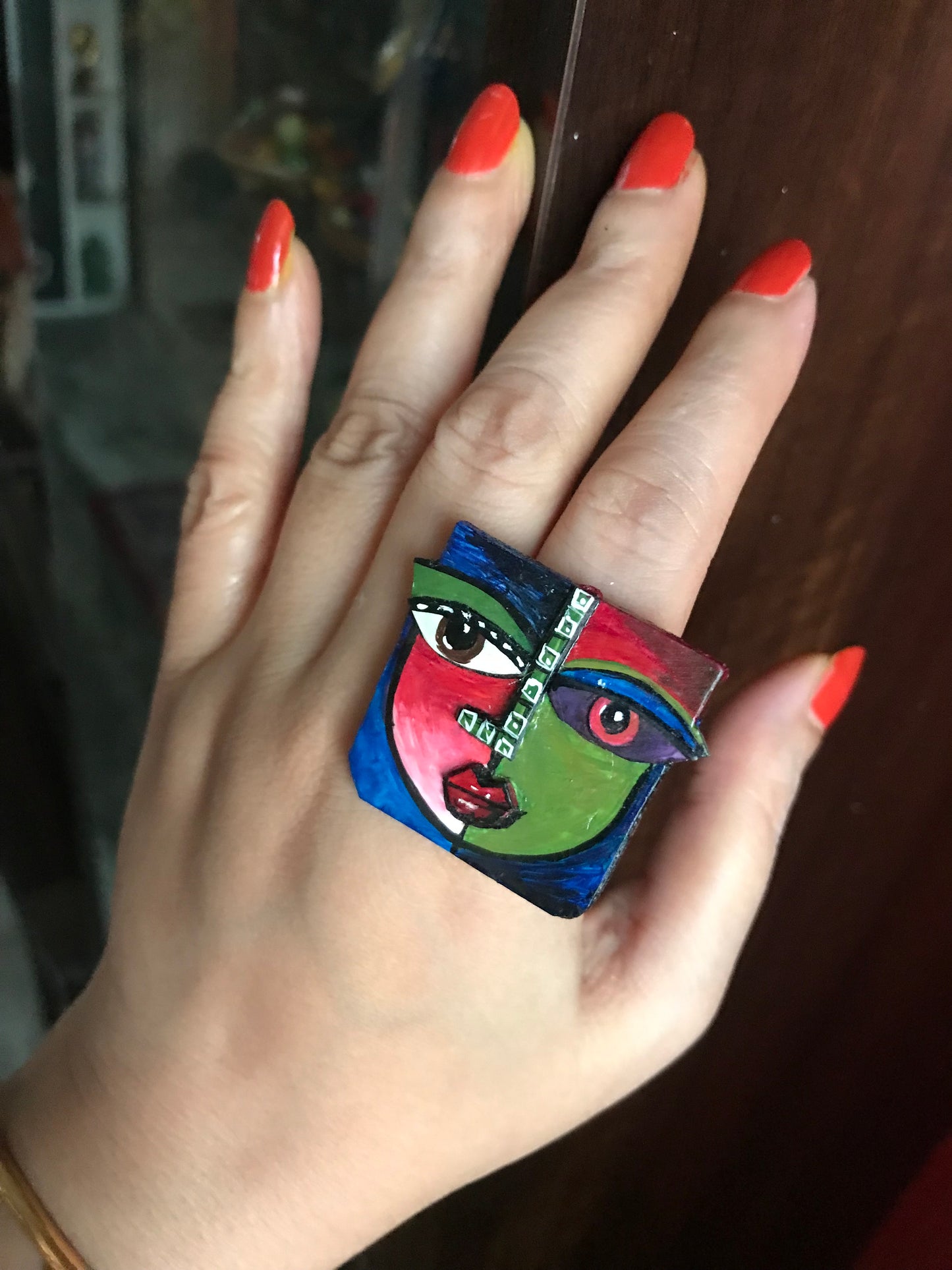 Sejal Clay Finger Ring