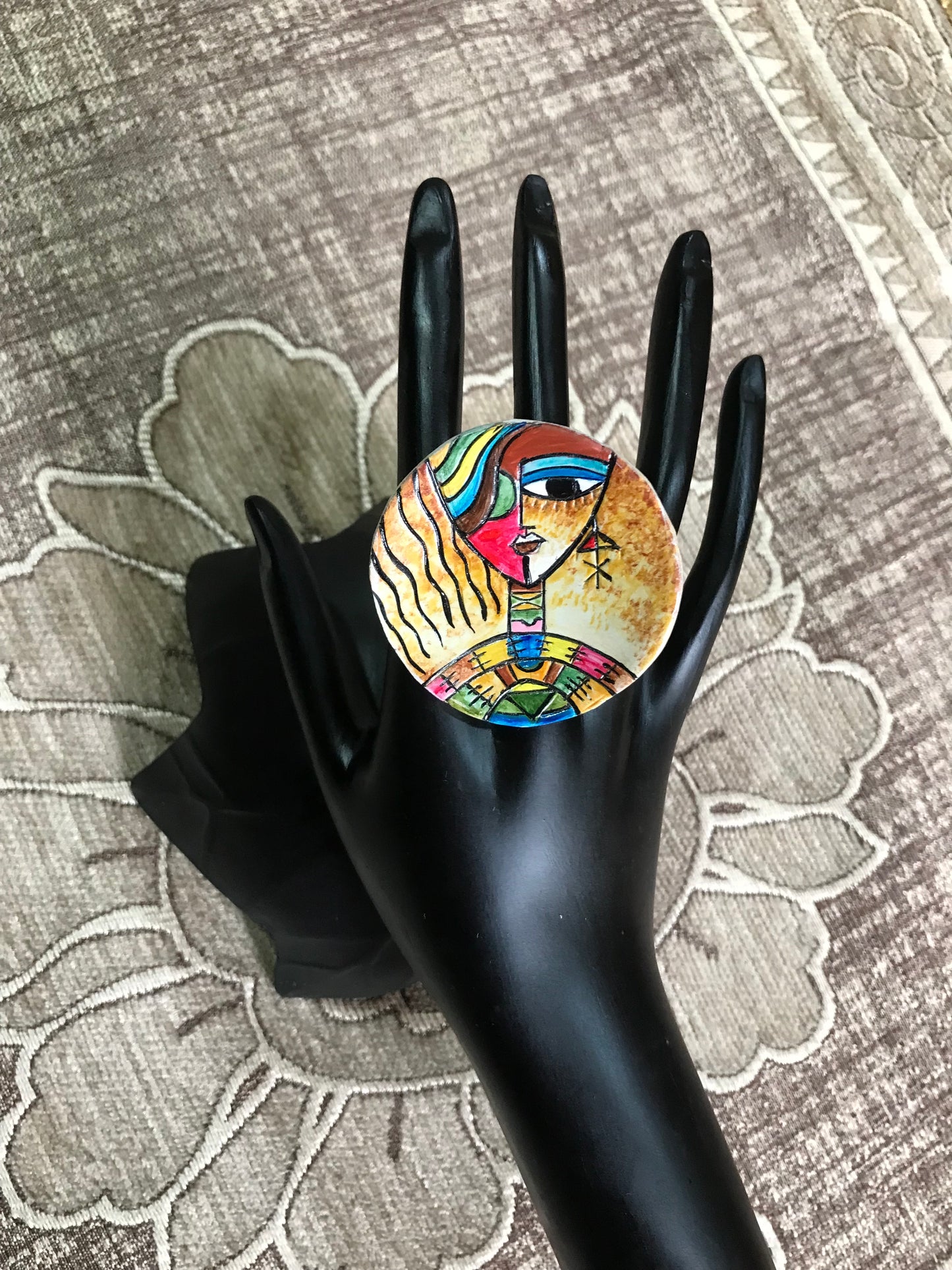 Tanisi Clay Finger Ring