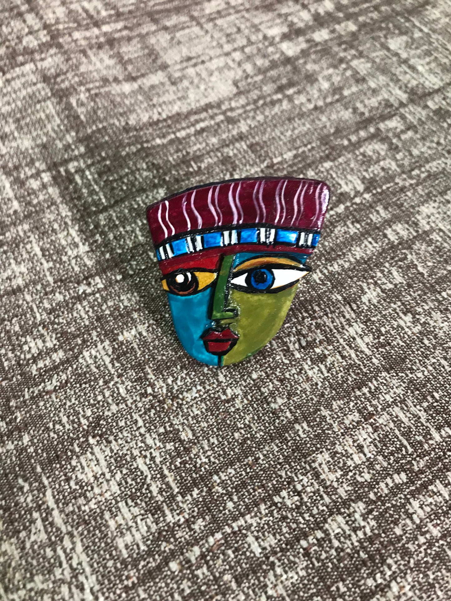 Kashvi Clay Finger Ring