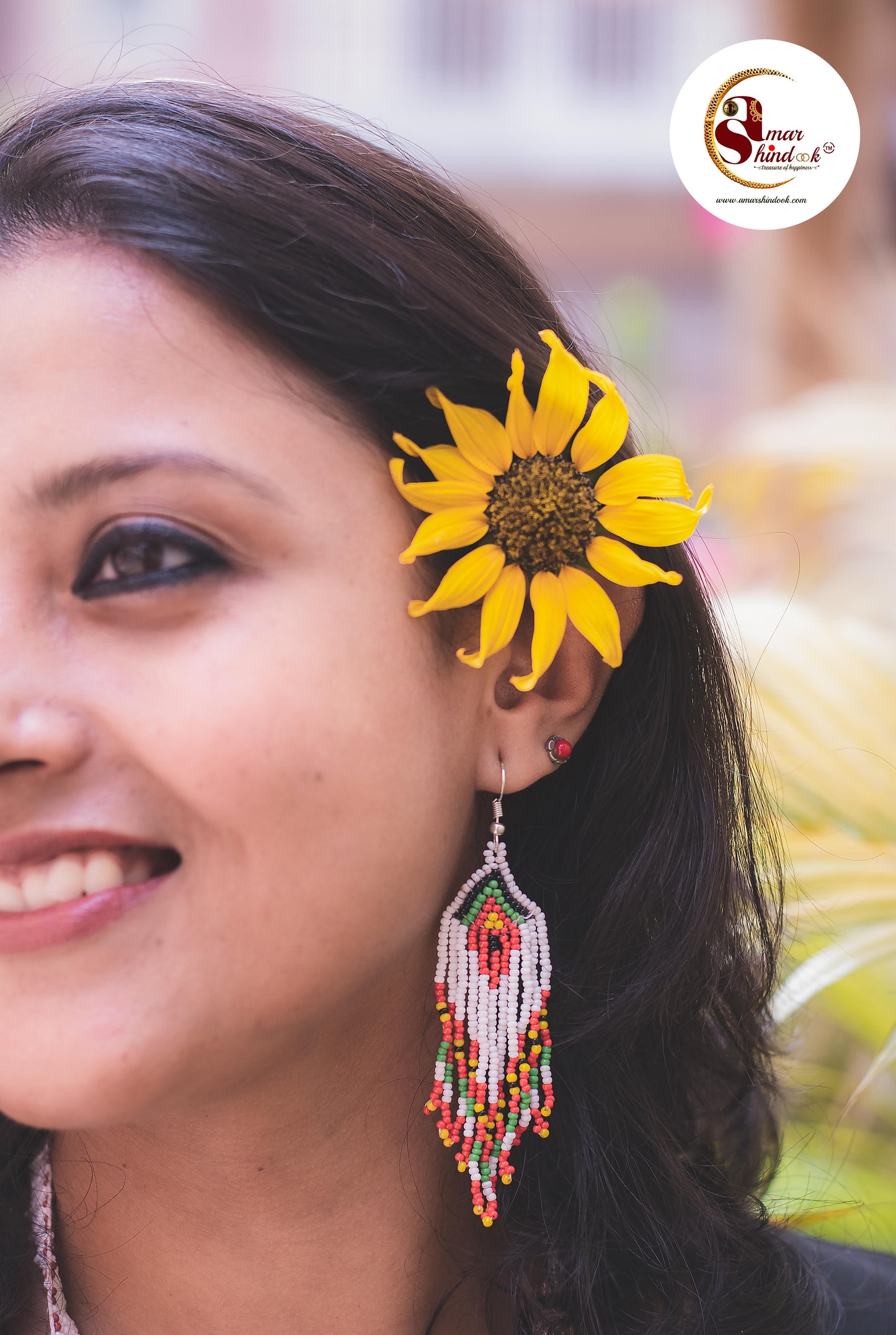 Zemora Beads Necklace & Earrings Set