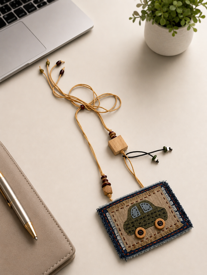 Jane Denim Necklace