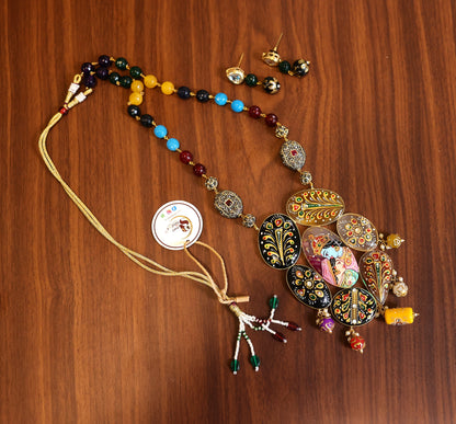 Debasmita Tanjore Necklace & Earrings  set