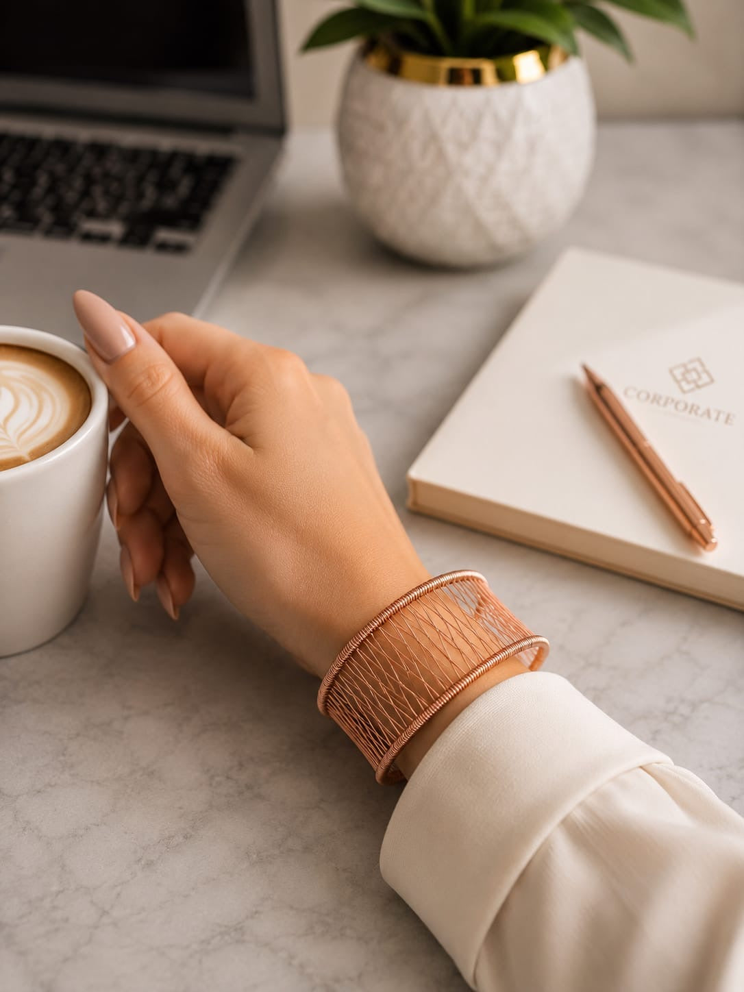 Arianna Copper Bangle