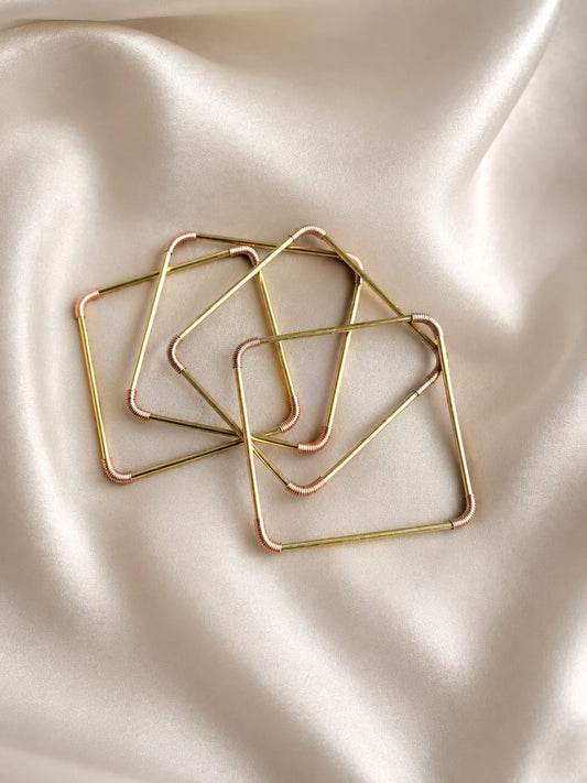 Medhasvi 2.4 Copper & Brass Bangle