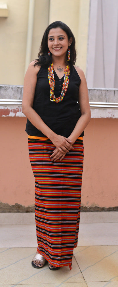 Julie Naga Tribal Necklace & Earrings  set