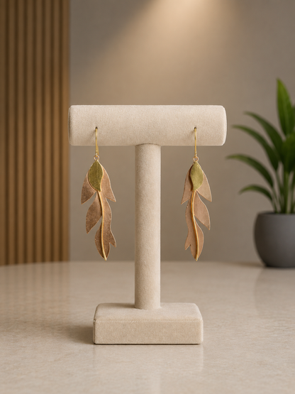 Maeve Copper & Brass Earrings