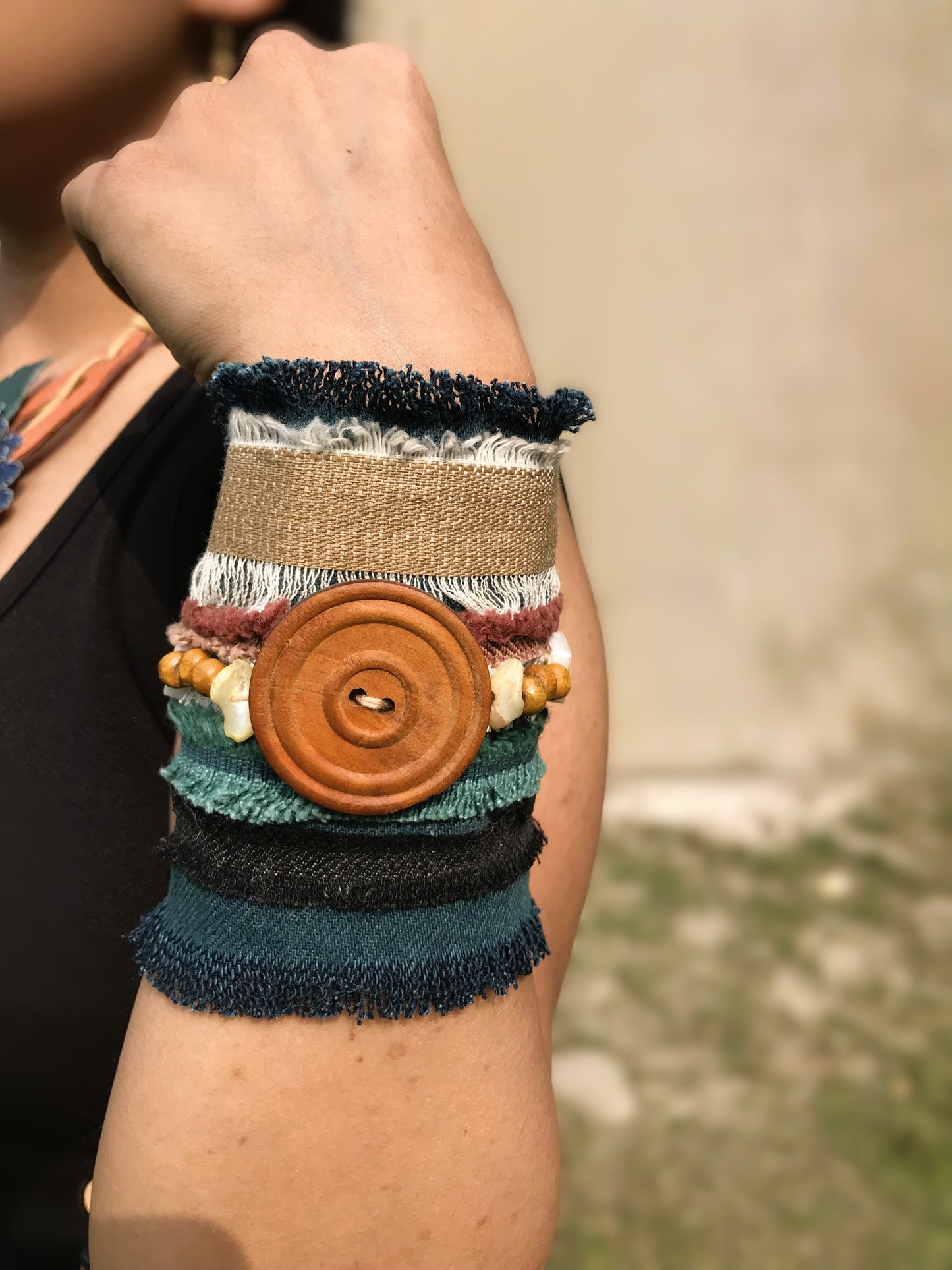 Ophelia Denim Handcuff