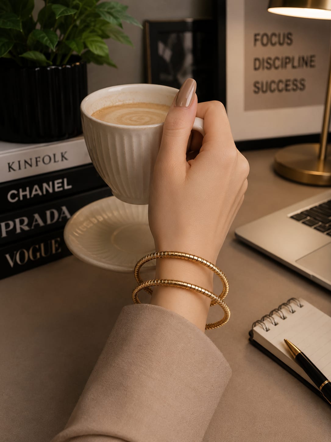 Reyna Copper & Brass Bangle