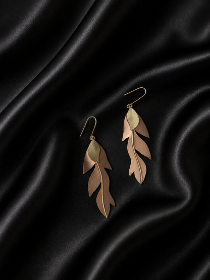 Maeve Copper & Brass Earrings