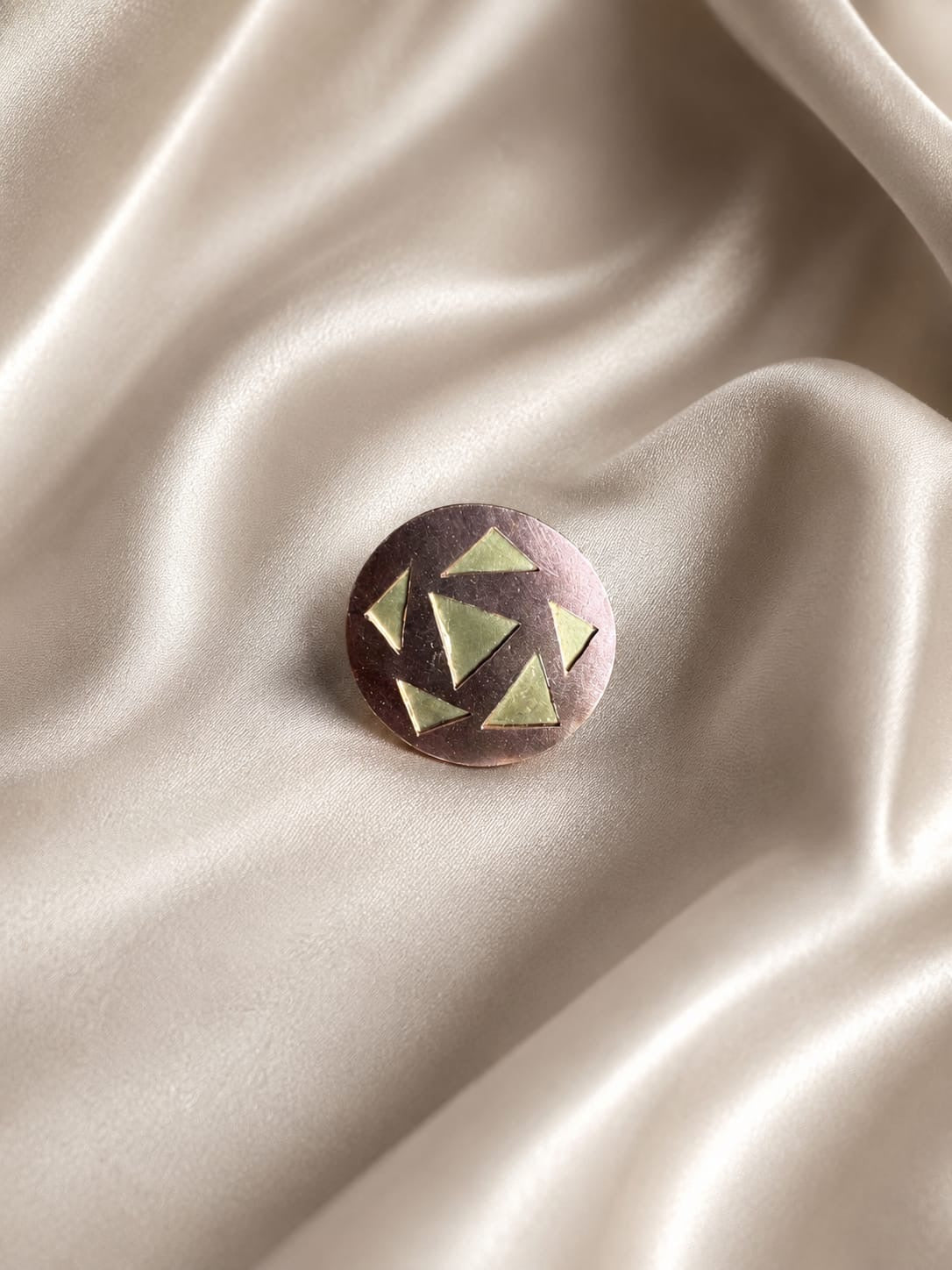 Dityaa Copper & Brass Finger Ring