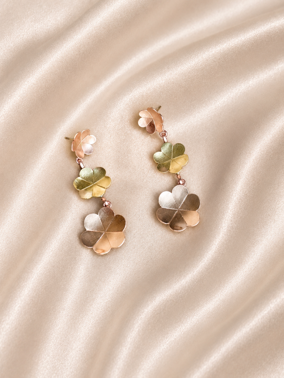 Mishita Copper & Brass Earrings