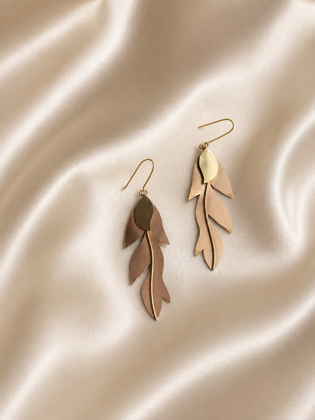 Maeve Copper & Brass Earrings