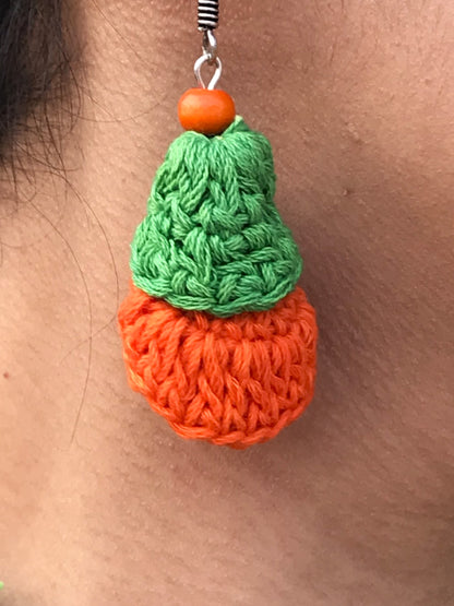 Medha Crochet Necklace & Earrings  set