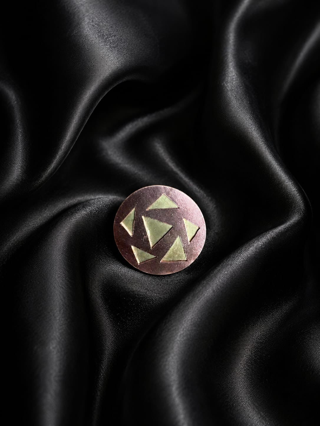 Dityaa Copper & Brass Finger Ring