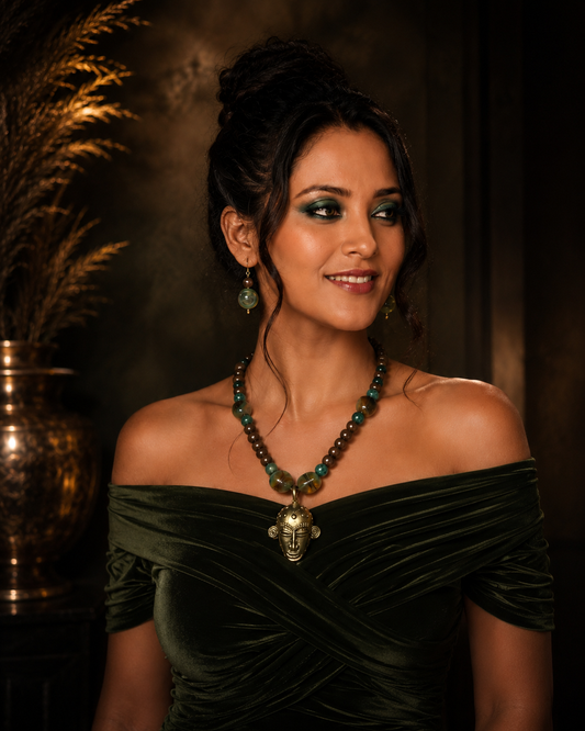 Anika Dokra Tribal Necklace