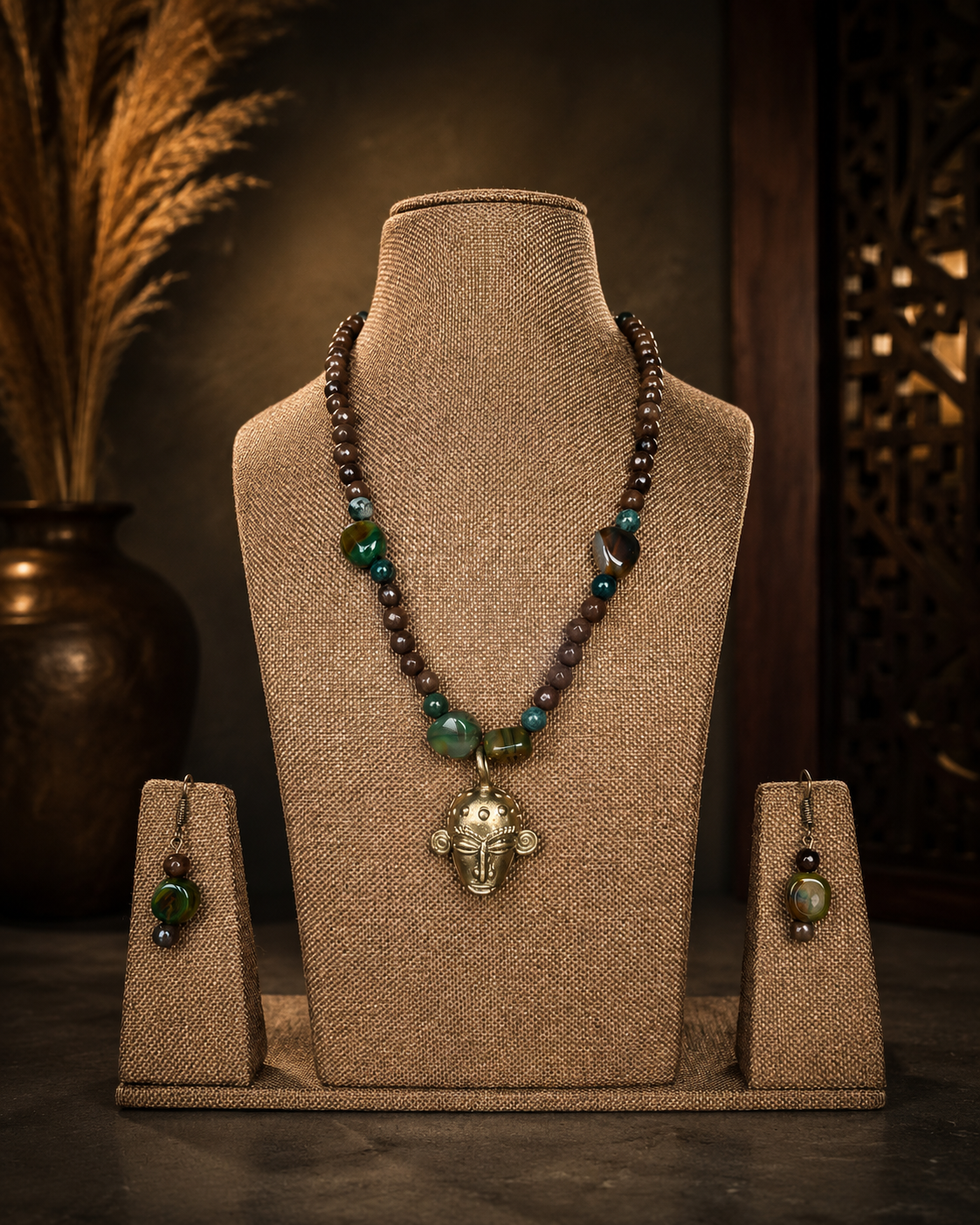 Anika Dokra Tribal Necklace