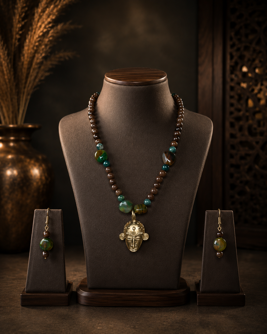 Anika Dokra Tribal Necklace
