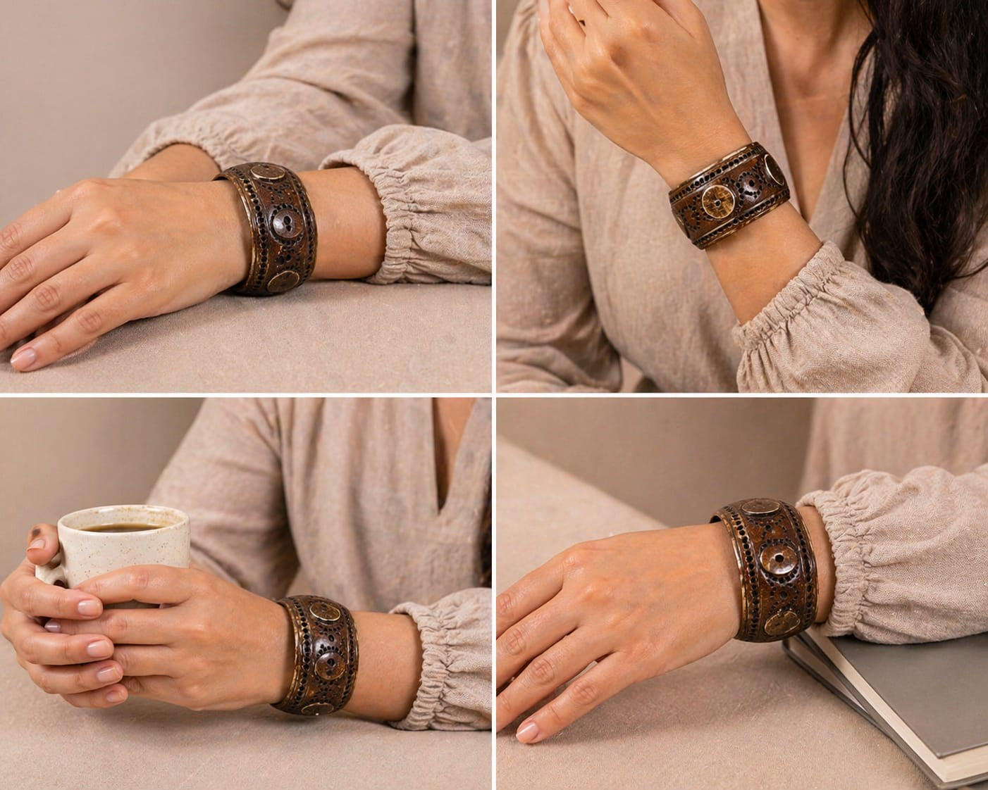 Driti Coco Shell Bangle