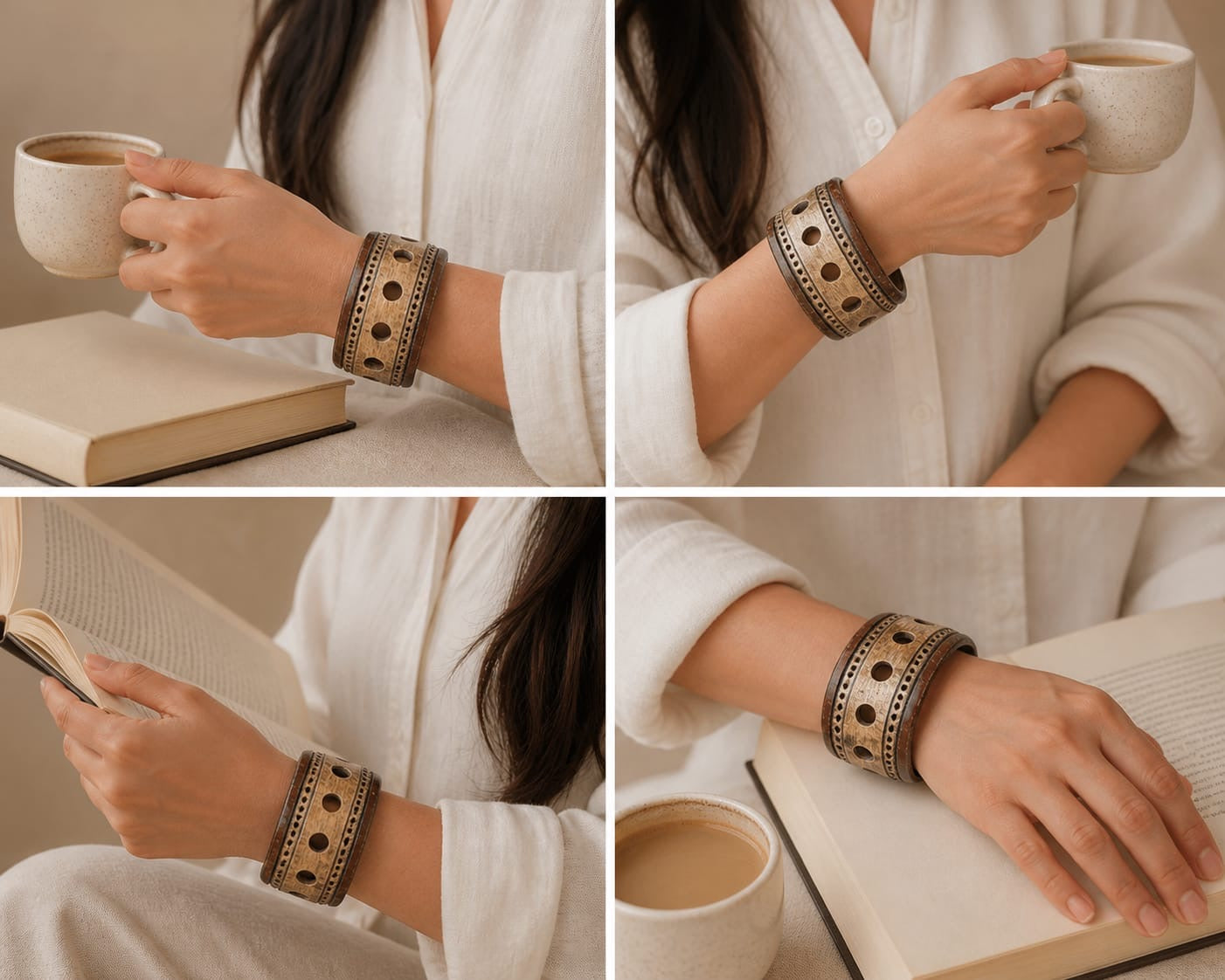 Miraan Coco Shell Bangle