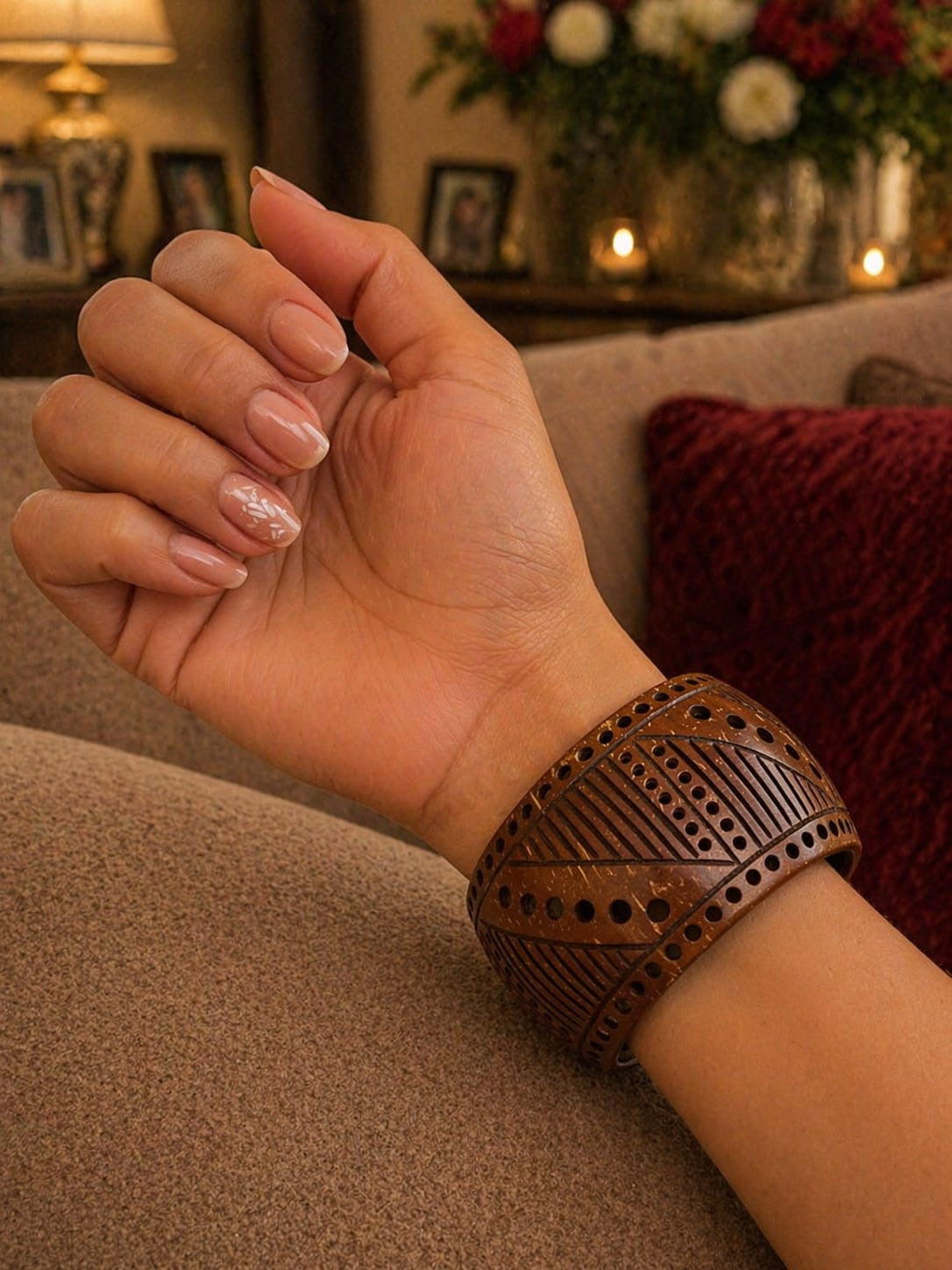 Savi Coco Shell Bangle