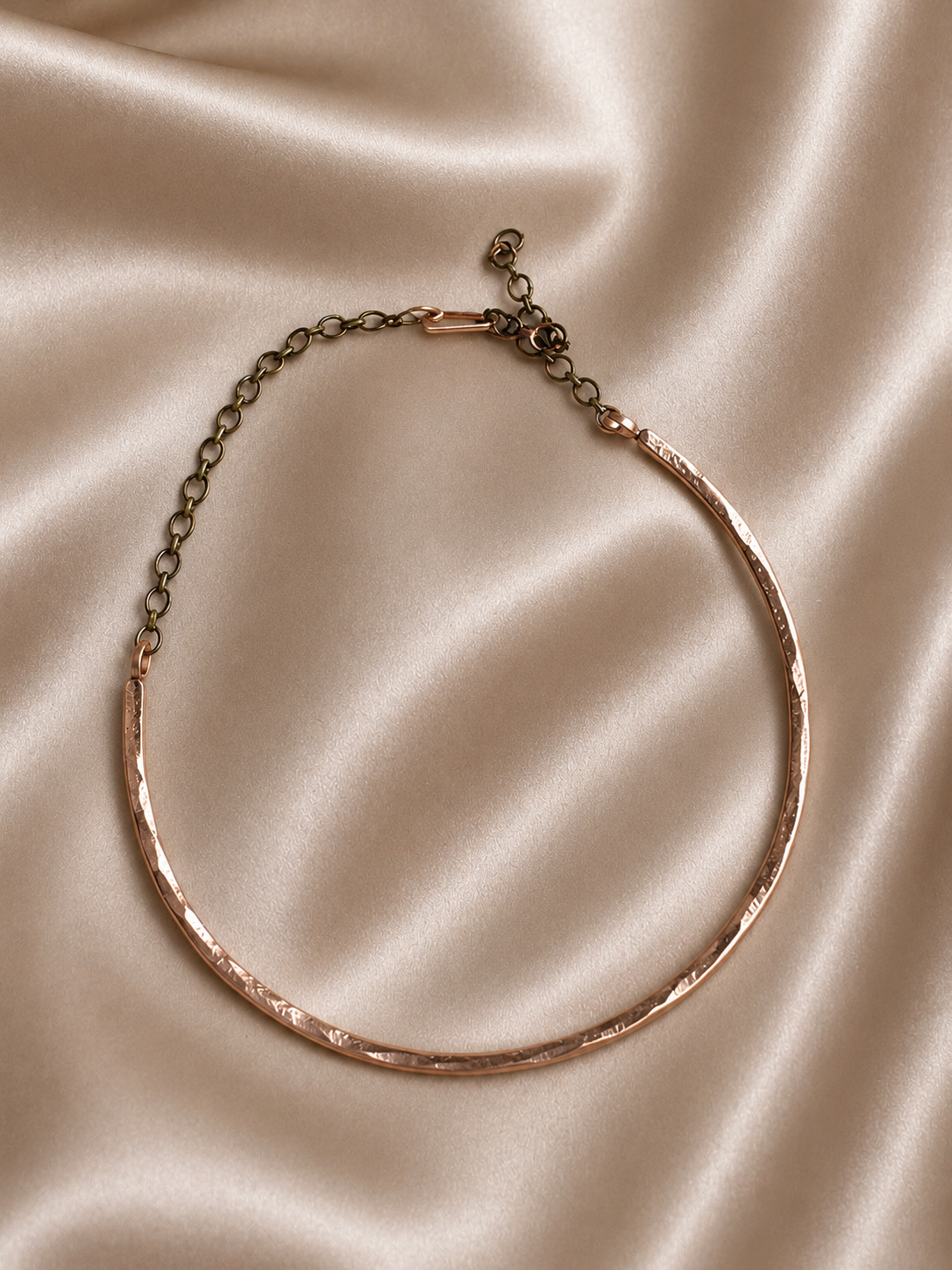 Shreyanvi Copper Hasli Necklace