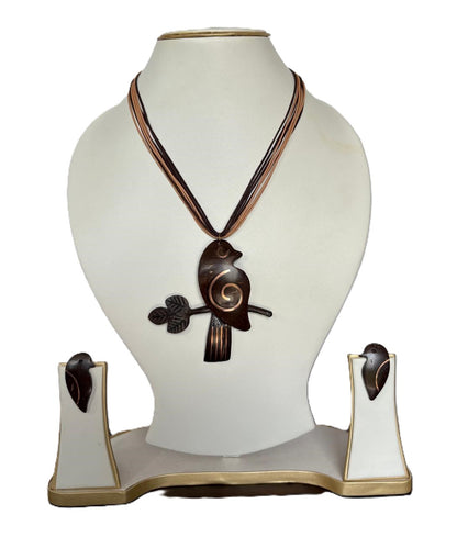 Divisha Coco Shell Necklace & Earring set