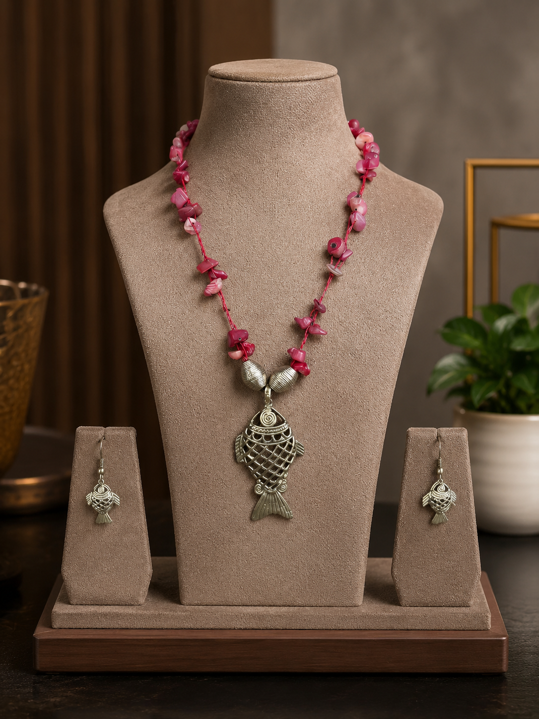 Cheshtha Dokra Necklace