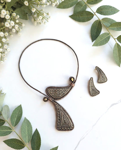 Camilla Clay Necklace & Earring set