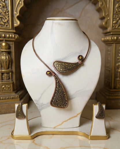 Camilla Clay Necklace & Earring set