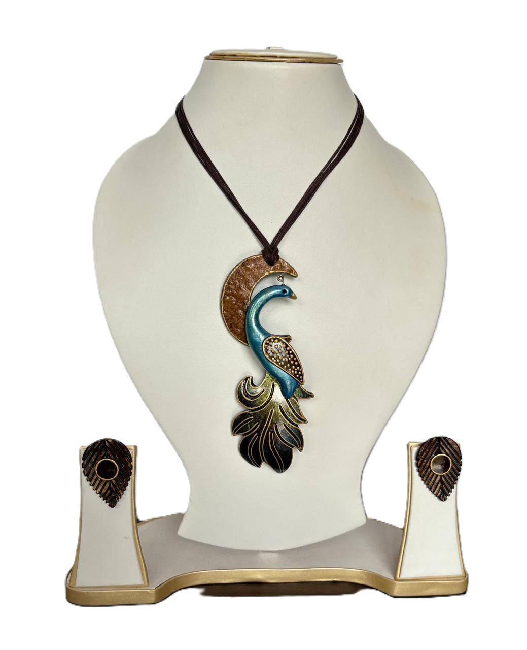 Shreenika Clay Necklace & Earring set