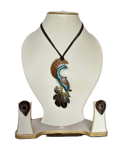 Shreenika Clay Necklace & Earring set