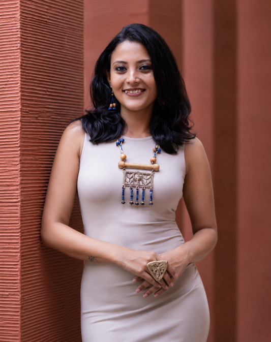 Bhuvana Dokra Necklace & Earrings set