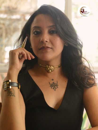 Aaradhya Brass Choker