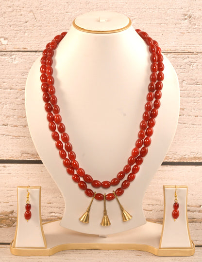 Jane Naga Tribal Necklace & Earrings  set