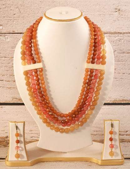 Lucy Naga Tribal Necklace & Earrings  set