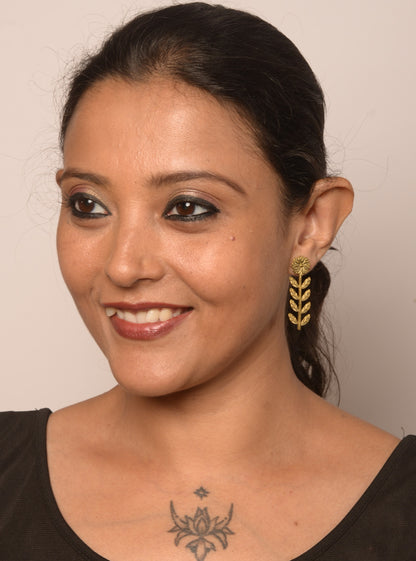 Dishita Brass Earrings