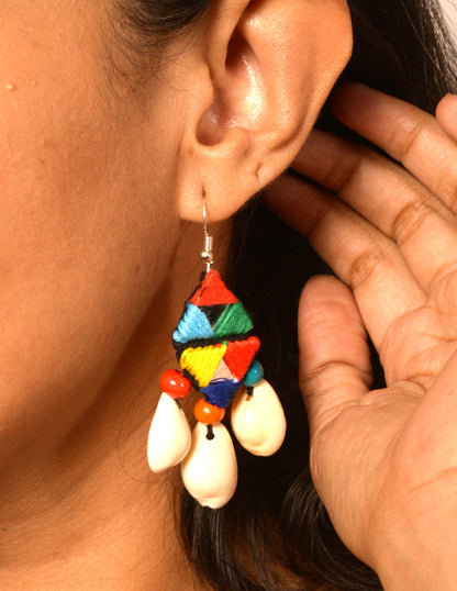 Barkha Mirror work Necklace & Earrings set