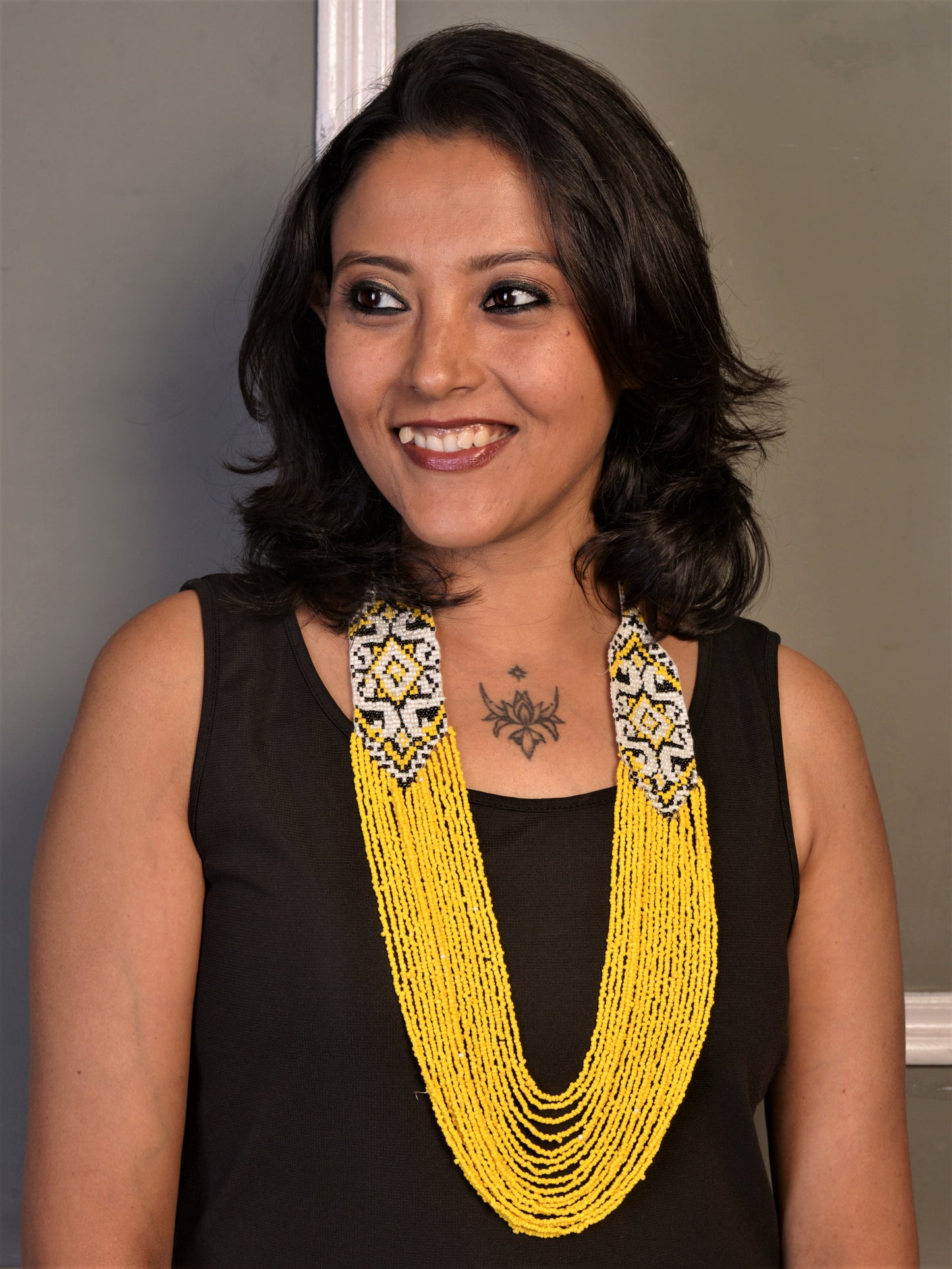 Inda Beads Multilayered Necklace